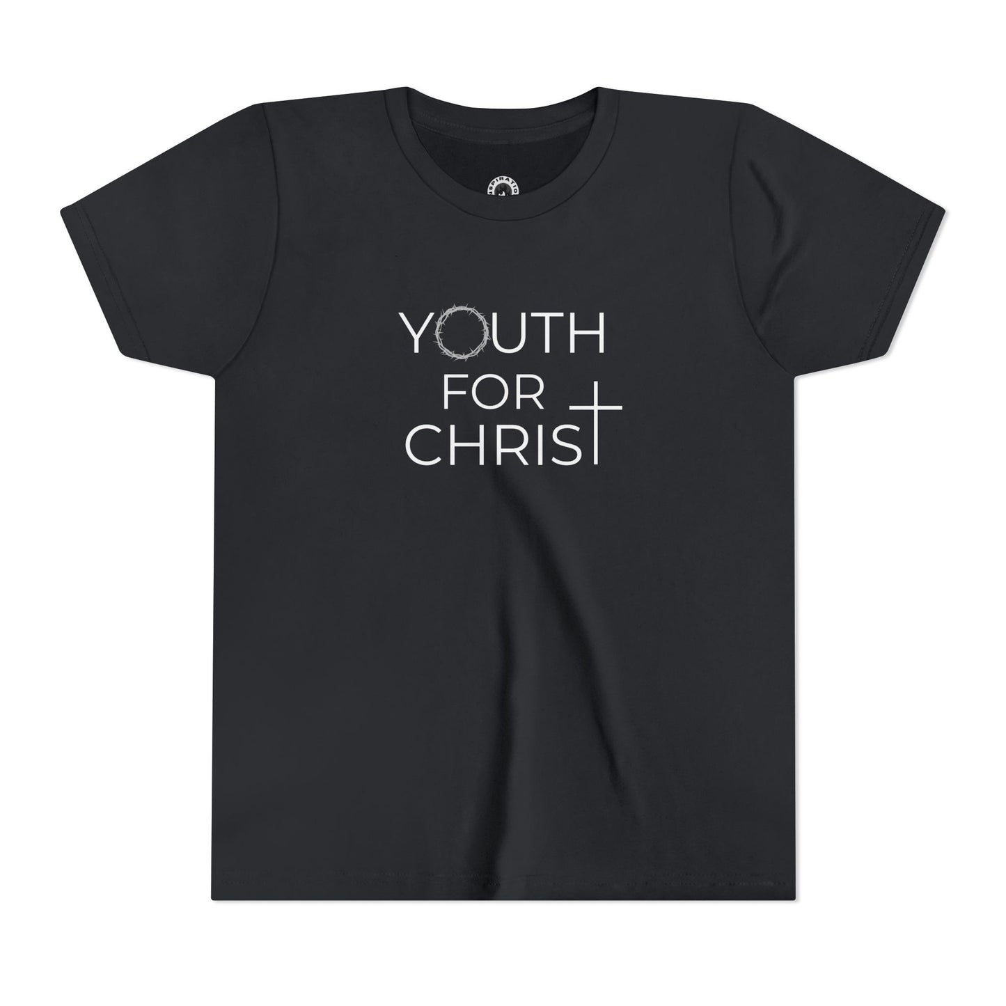 Youth Midweight Tee - 'Youth for Christ' Inspired T-Shirt for Youth Groups & Church Events