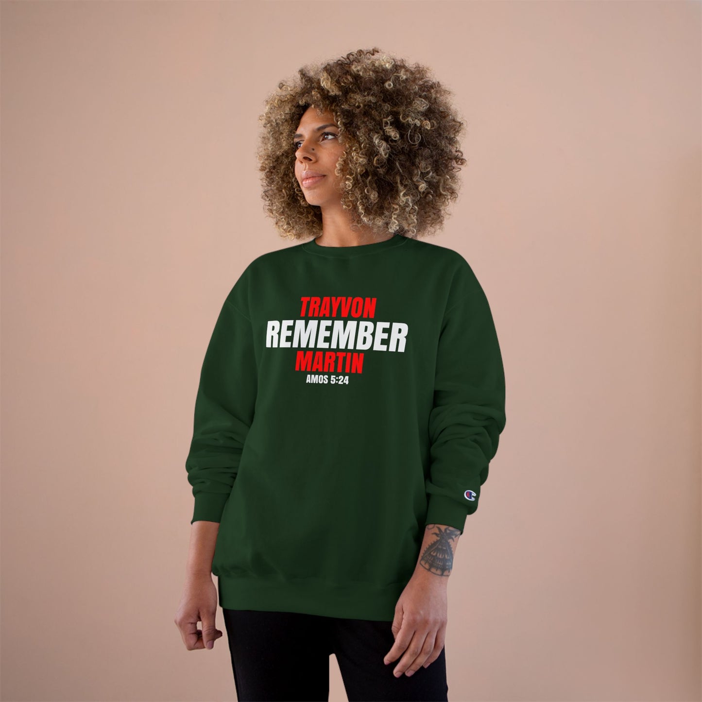 The Remember Series-Trayvon Martin-Champion Sweatshirt