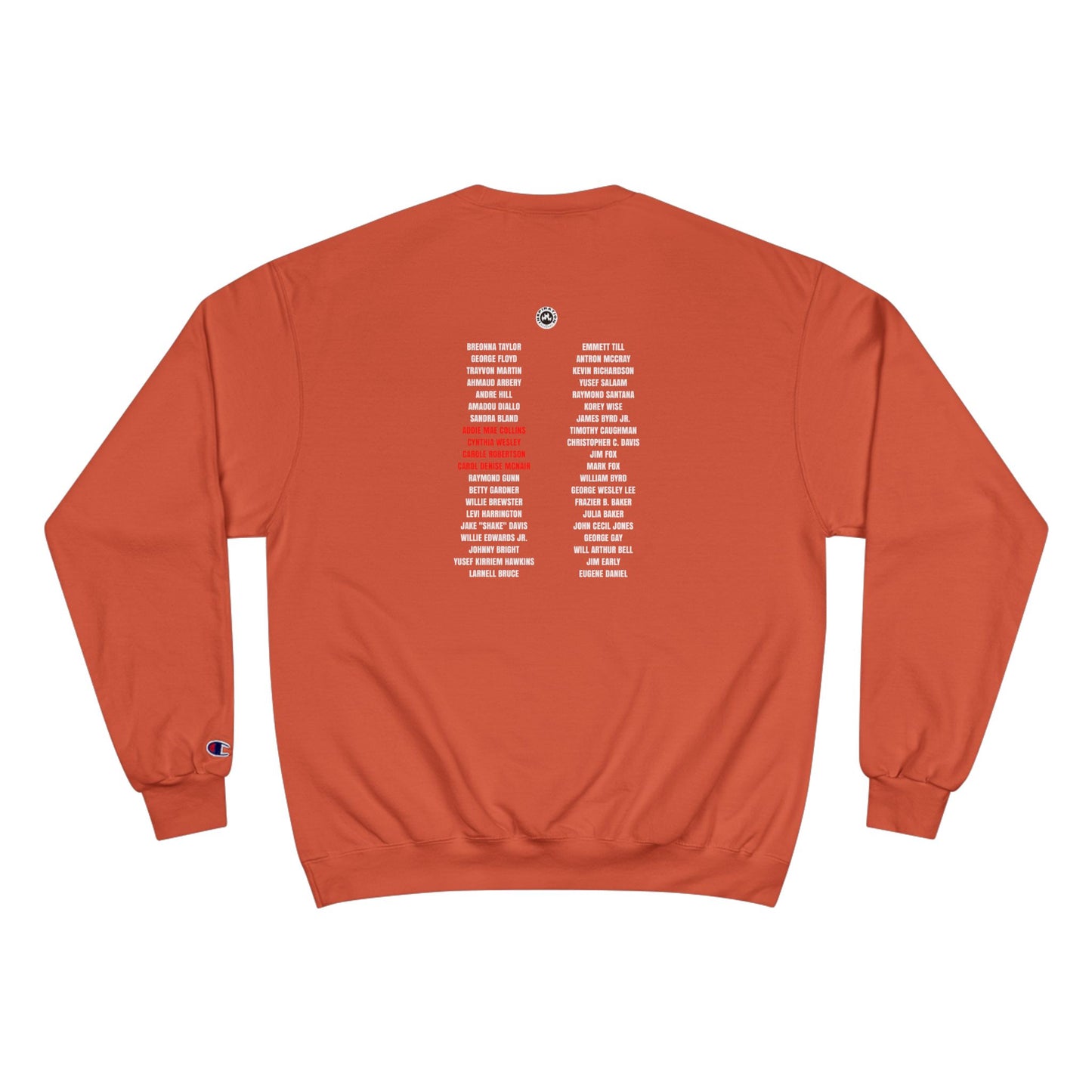 The Remember Series-16th Street Baptist Church Bombing Champion Sweatshirt