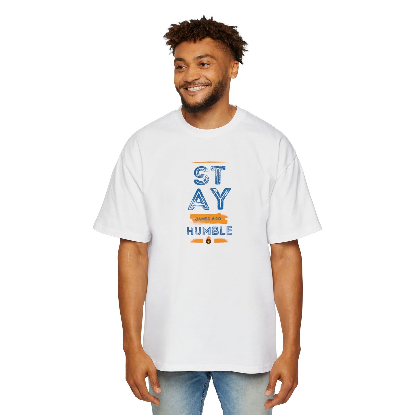 Stay Humble Men's Oversized Tee