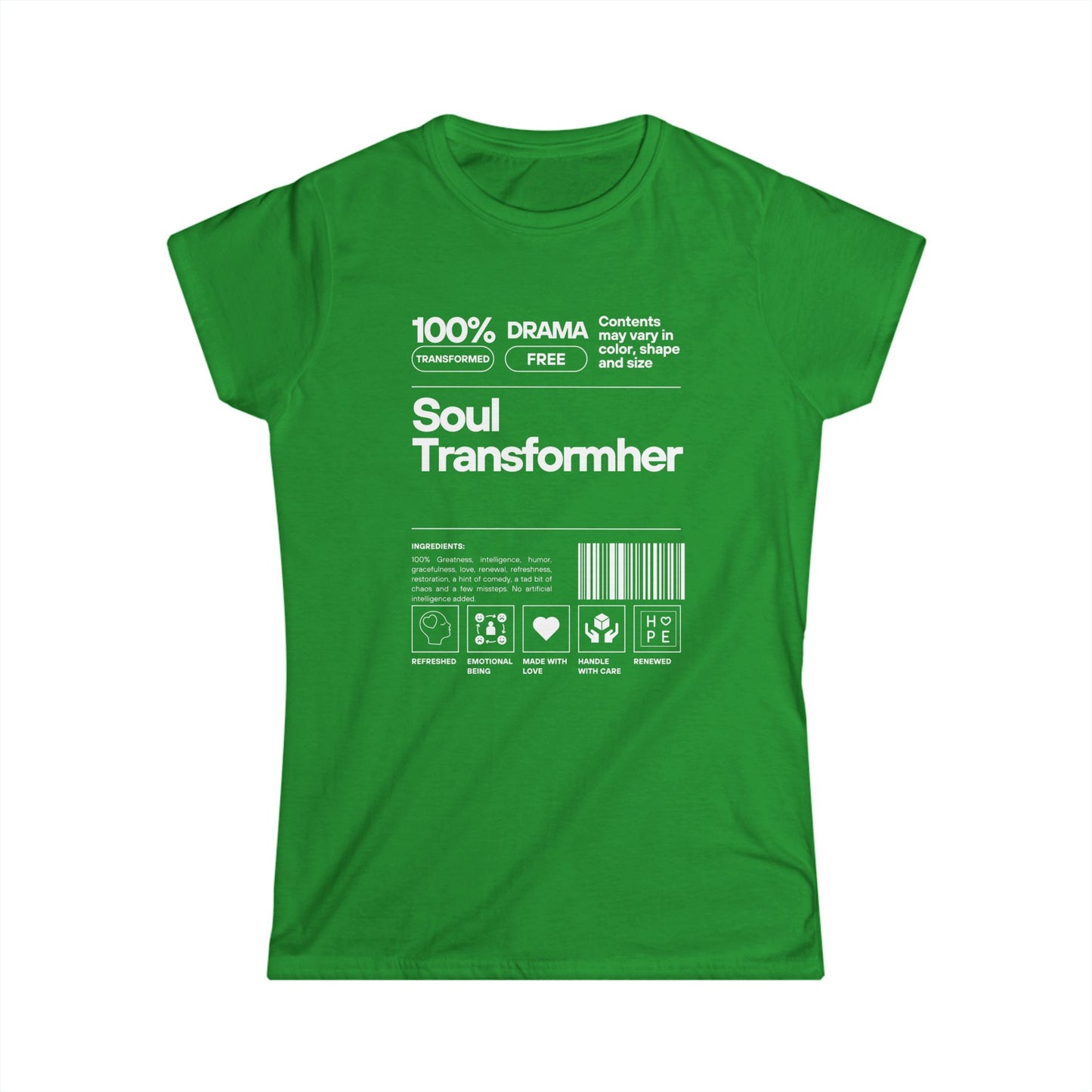 Soul TRANSFORMher ingredient Women's Softstyle Tee