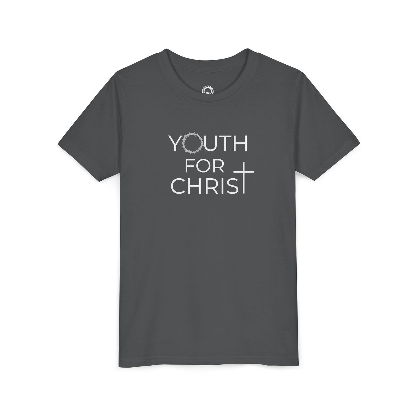 Youth Midweight Tee - 'Youth for Christ' Inspired T-Shirt for Youth Groups & Church Events