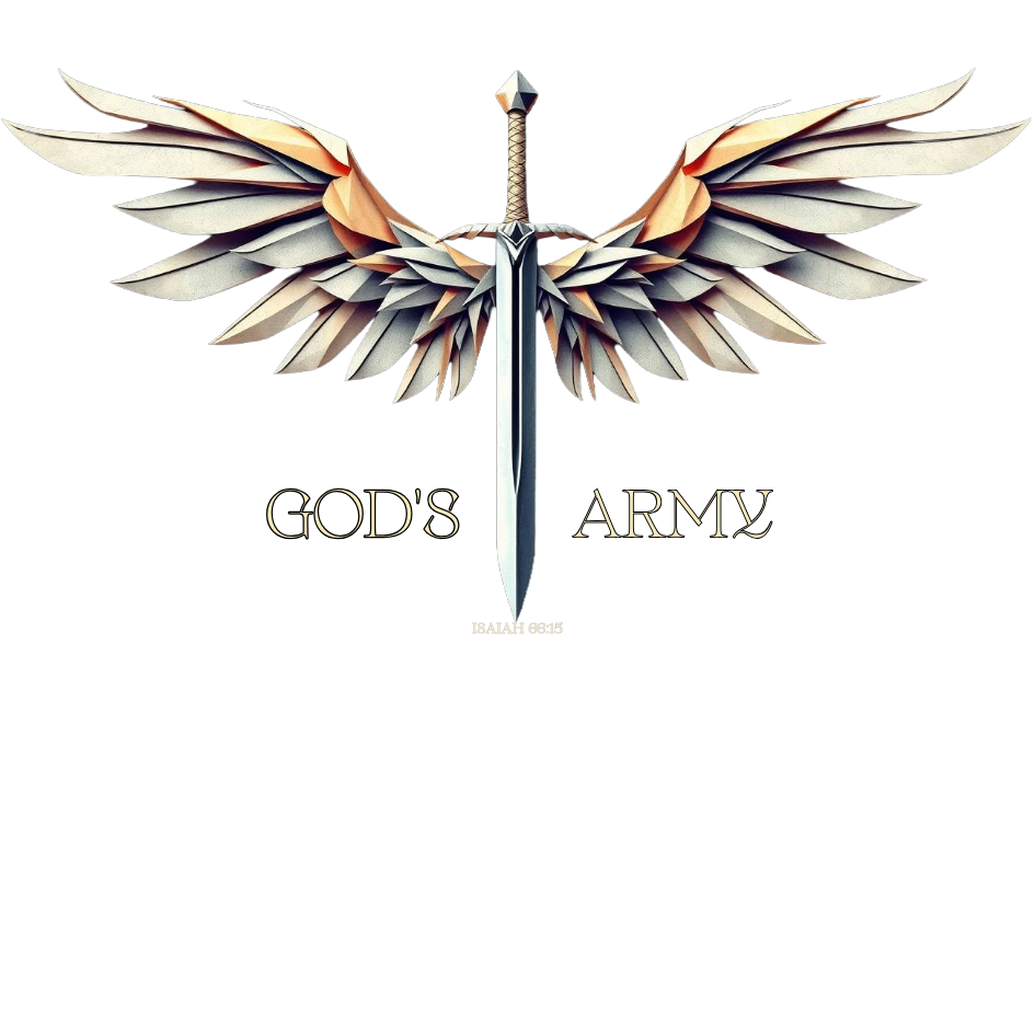 Kids Winged God's Army Hoodie — Relaxed Fit