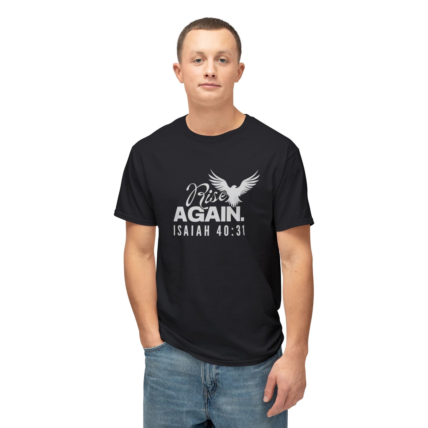Rise Again – Isaiah 40:31 Unisex T-shirt