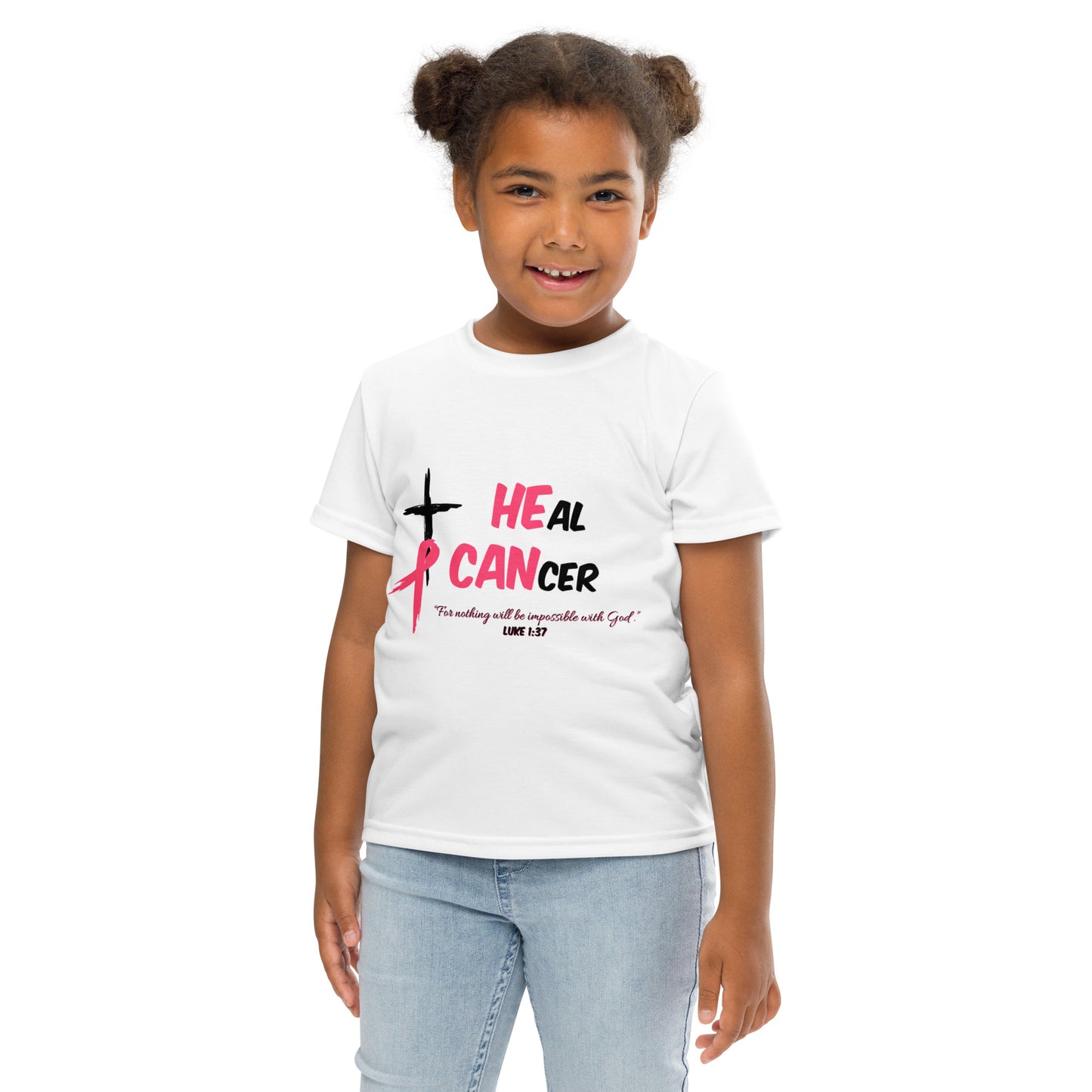 HEal CANcer Kids crew neck t-shirt