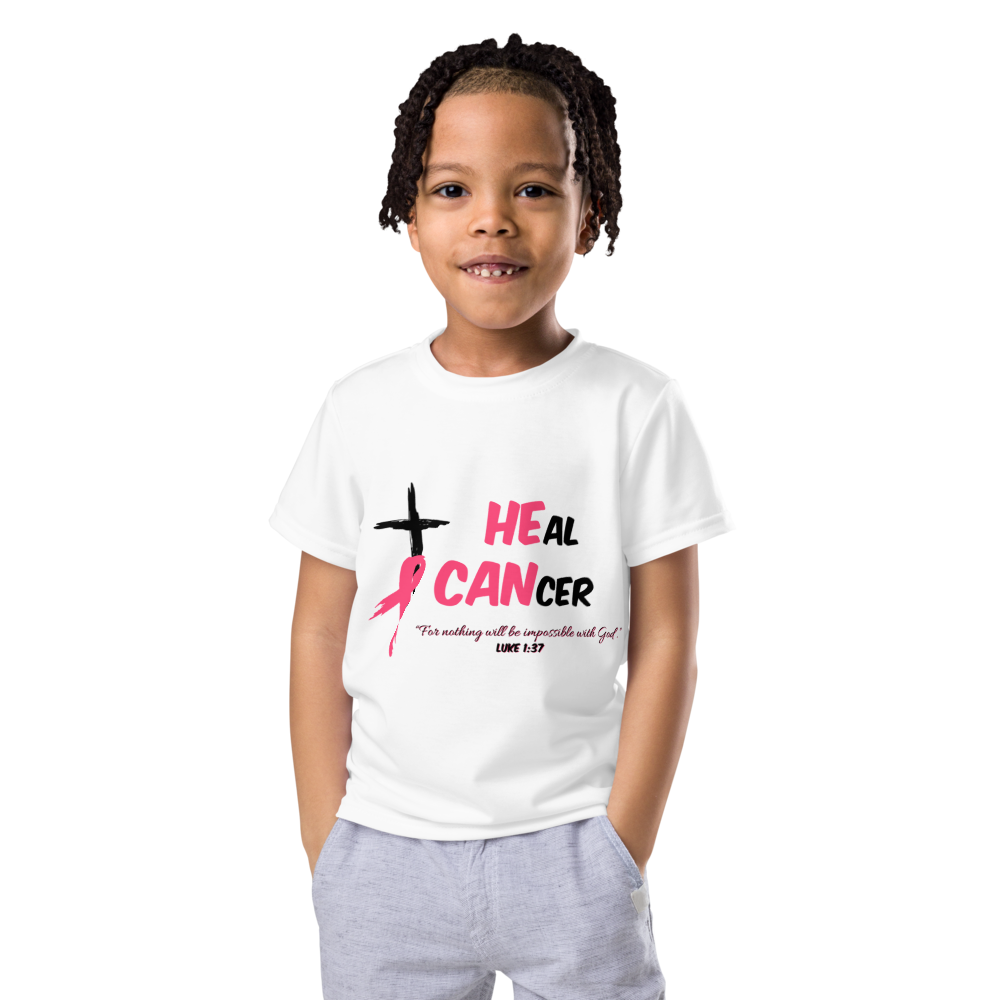 HEal CANcer Kids crew neck t-shirt