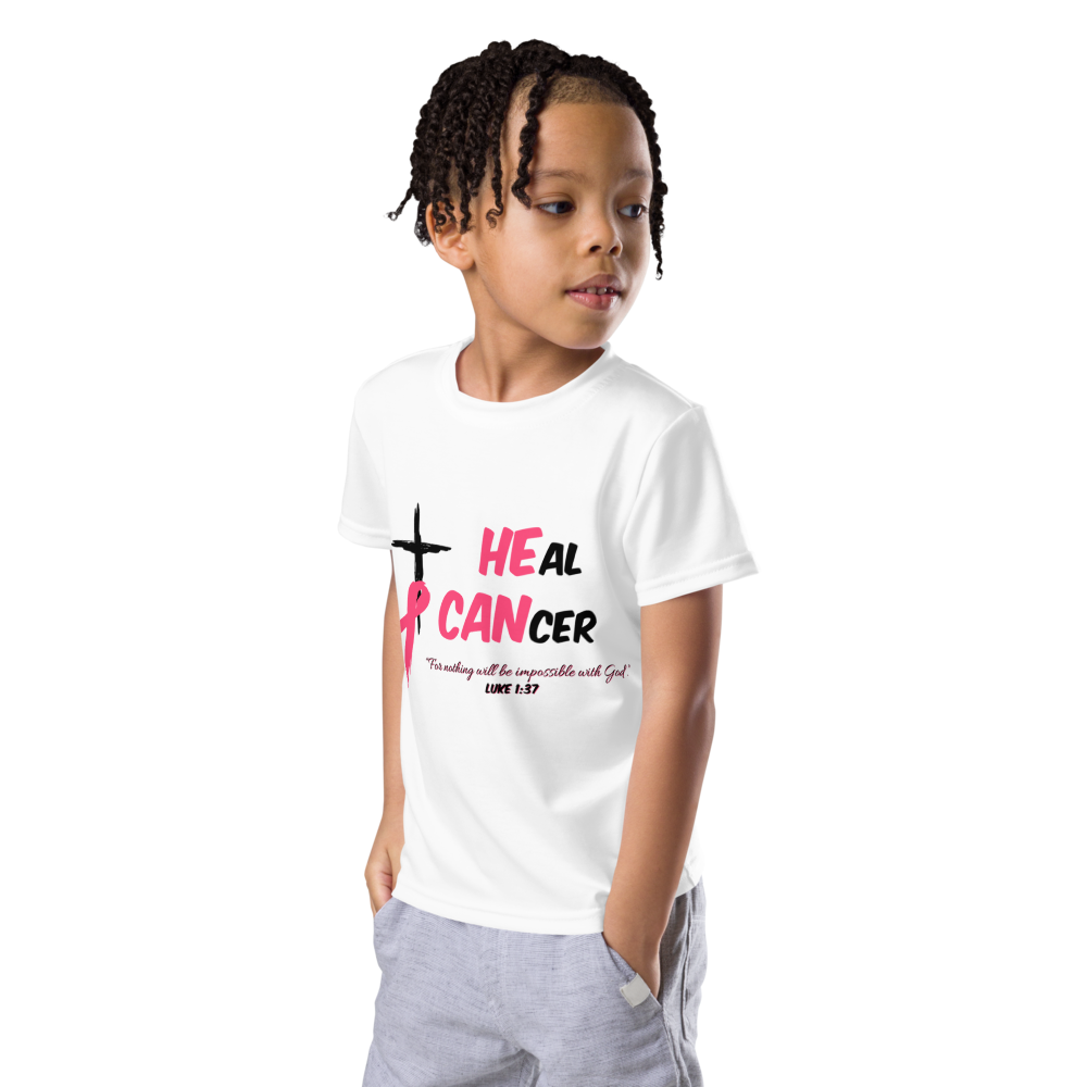 HEal CANcer Kids crew neck t-shirt
