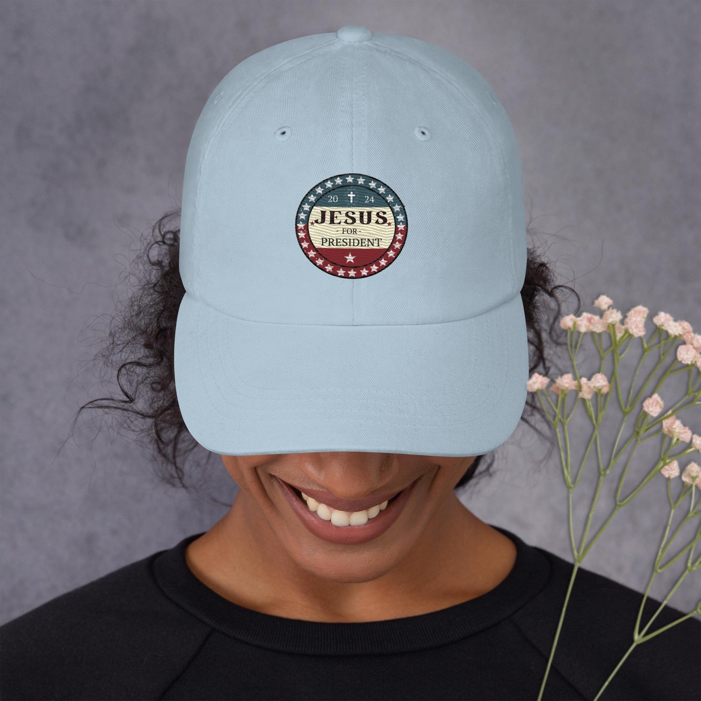 Jesus for President Embroidered Hat