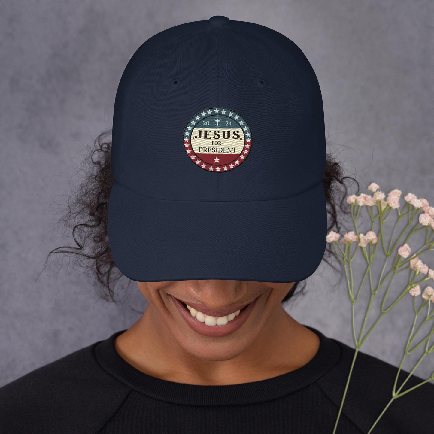 Jesus for President Embroidered Hat
