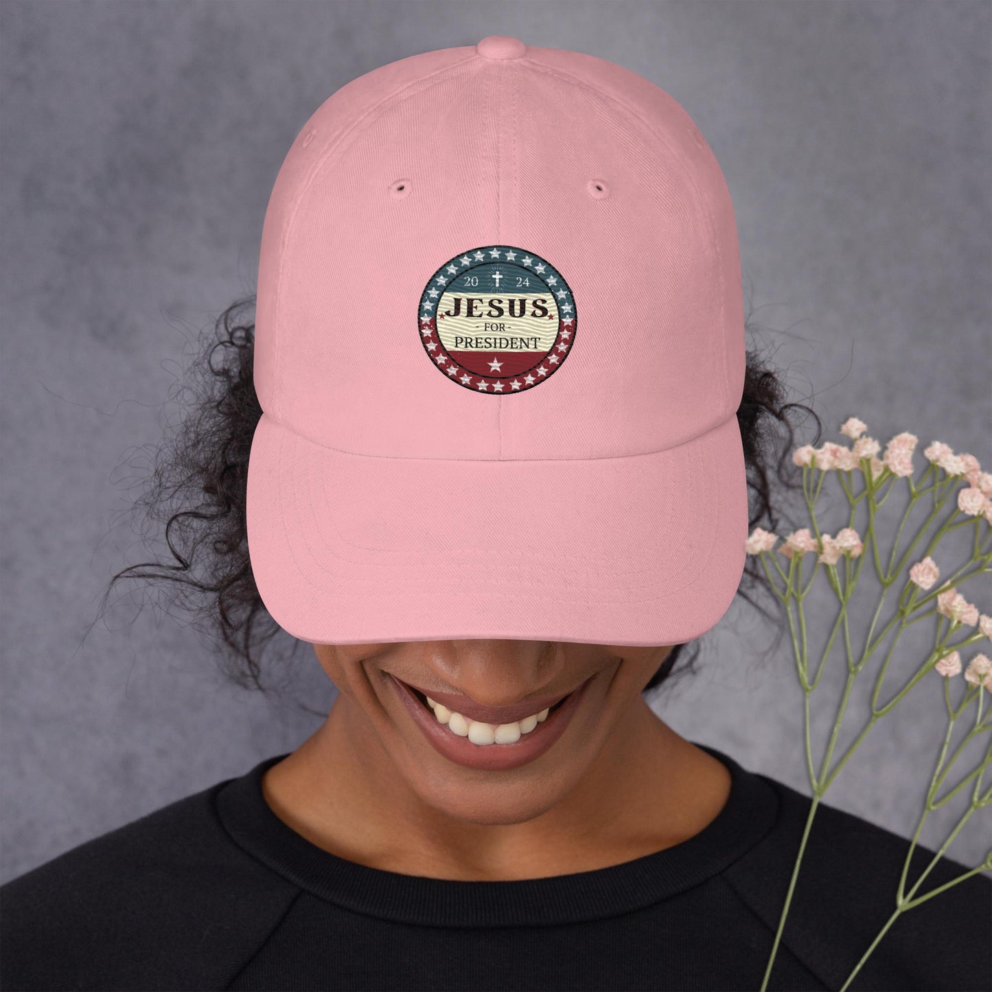 Jesus for President Embroidered Hat