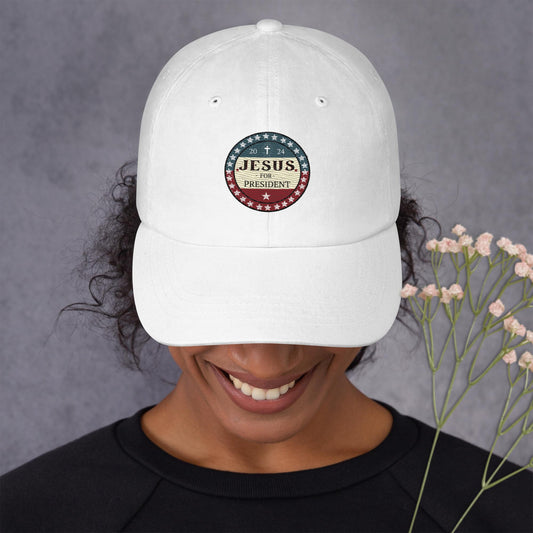 Jesus for President Embroidered Hat
