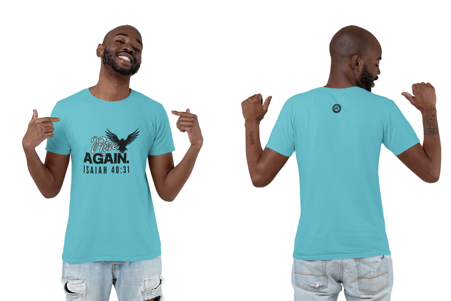 Rise Again – Isaiah 40:31 Unisex T-shirt