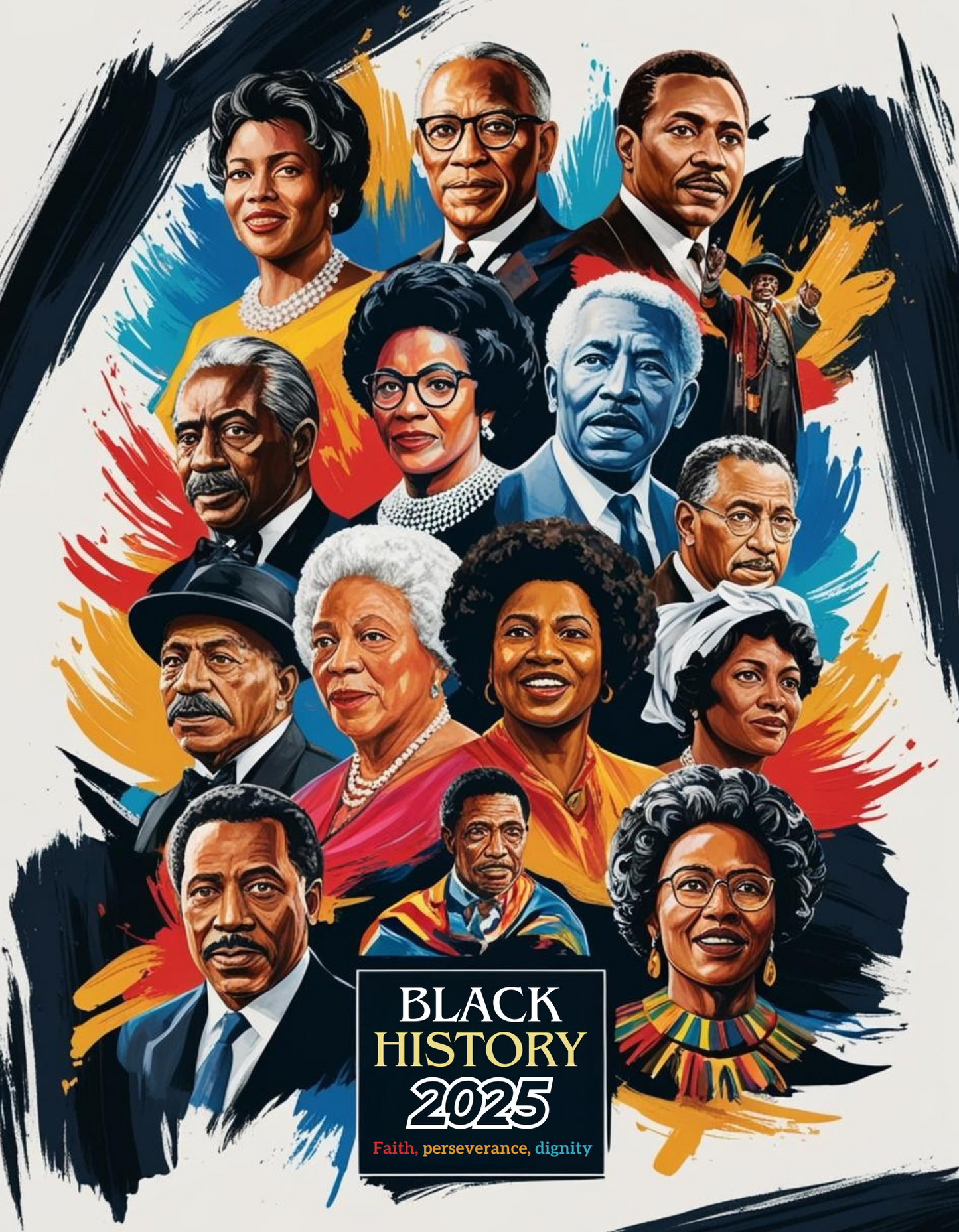 Black History 12x18 Poster