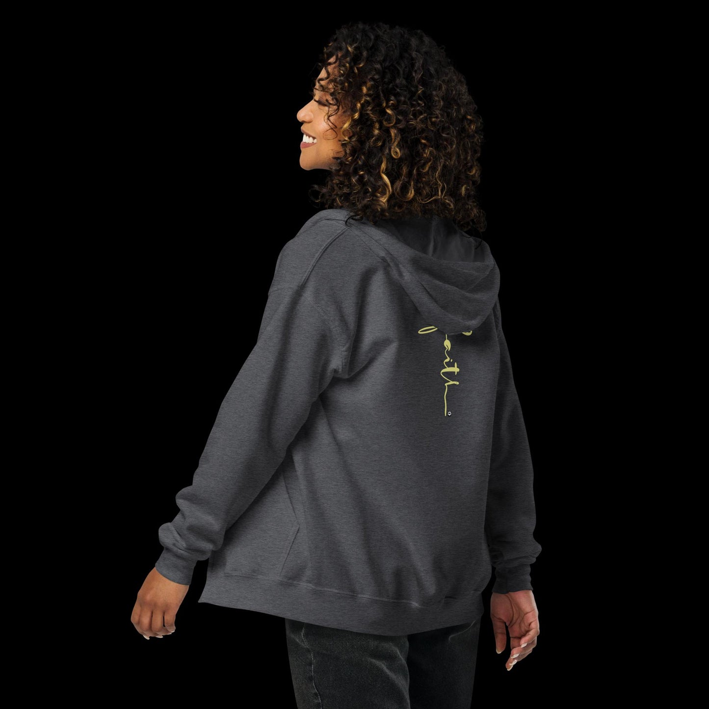 Faith Unisex heavy blend zip hoodie