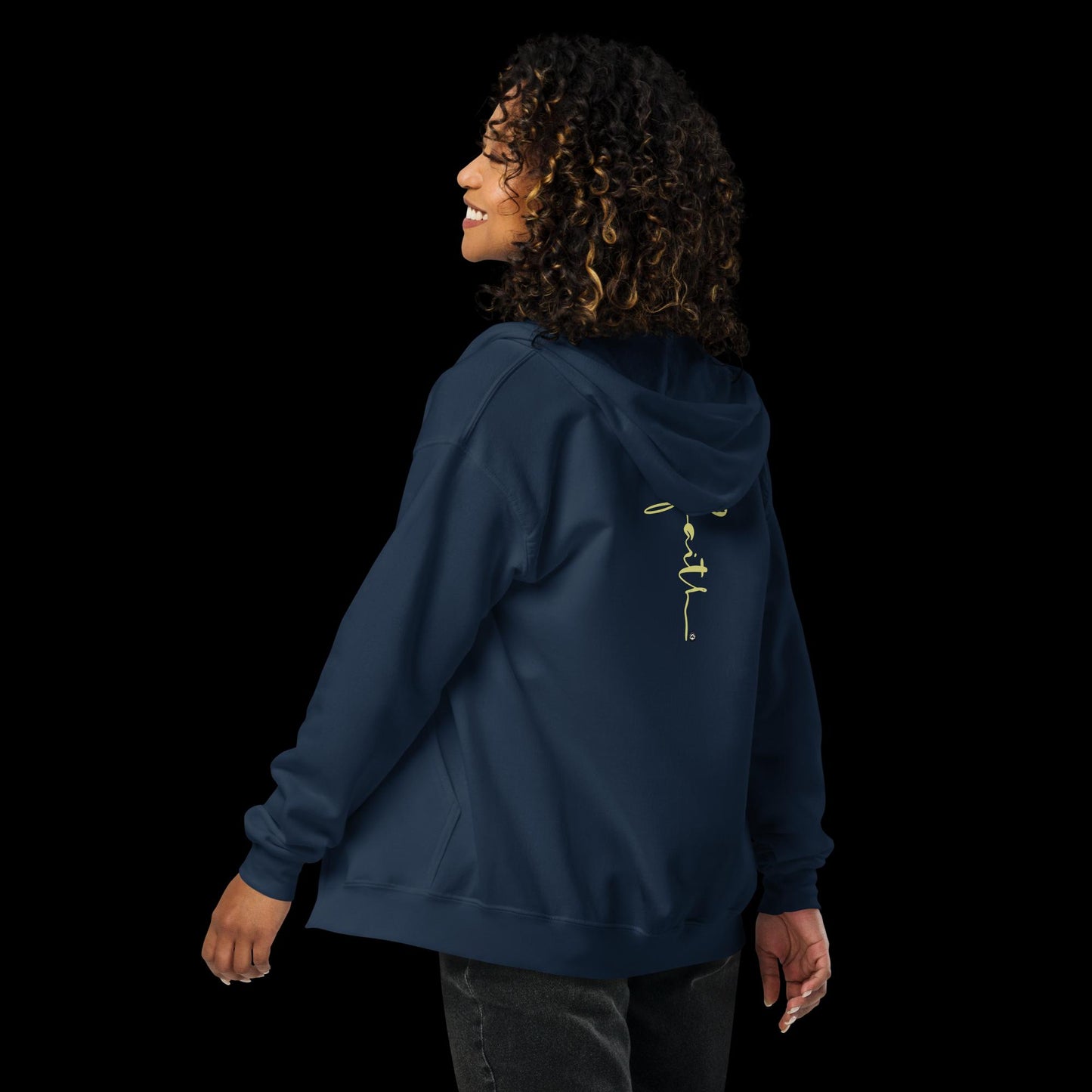 Faith Unisex heavy blend zip hoodie