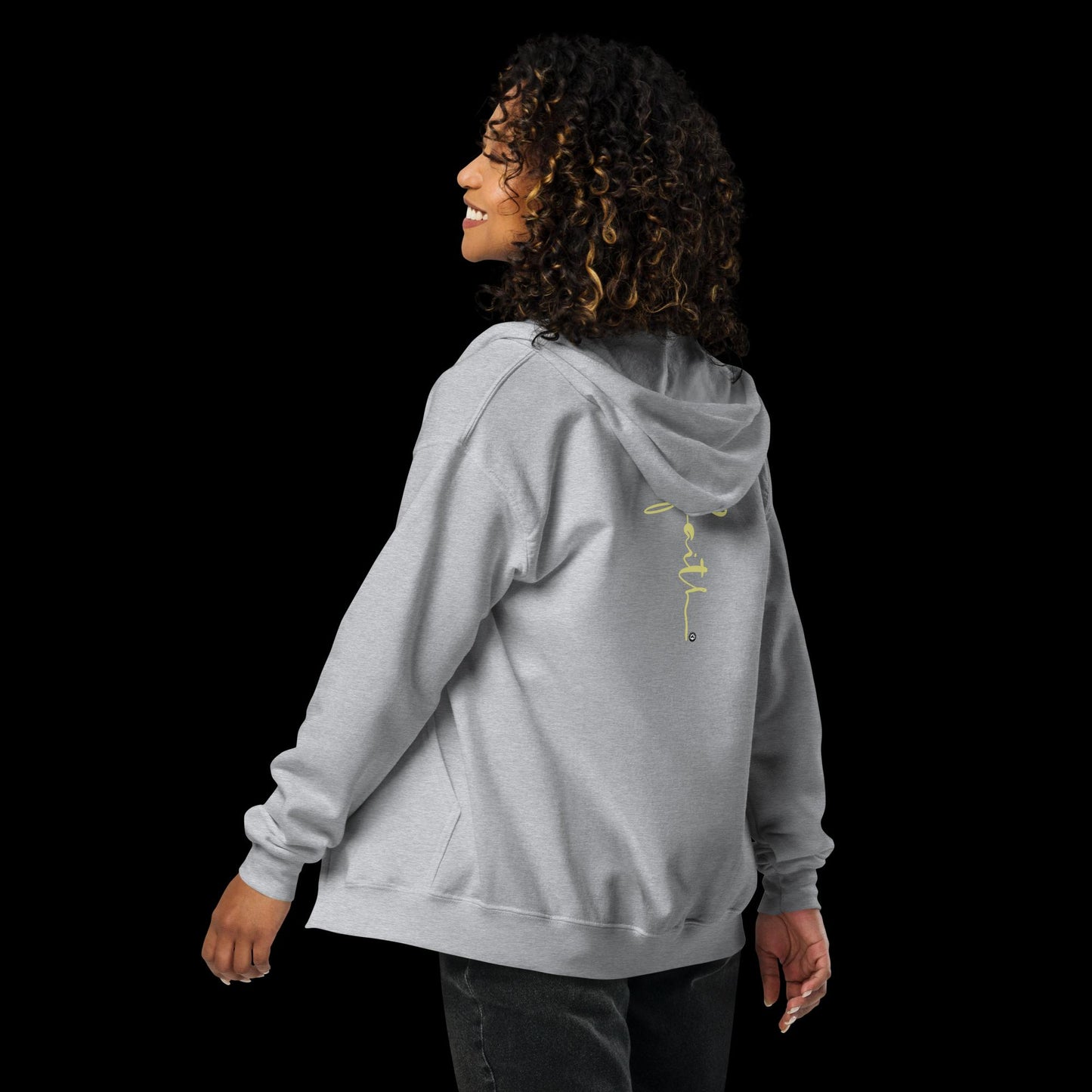 Faith Unisex heavy blend zip hoodie