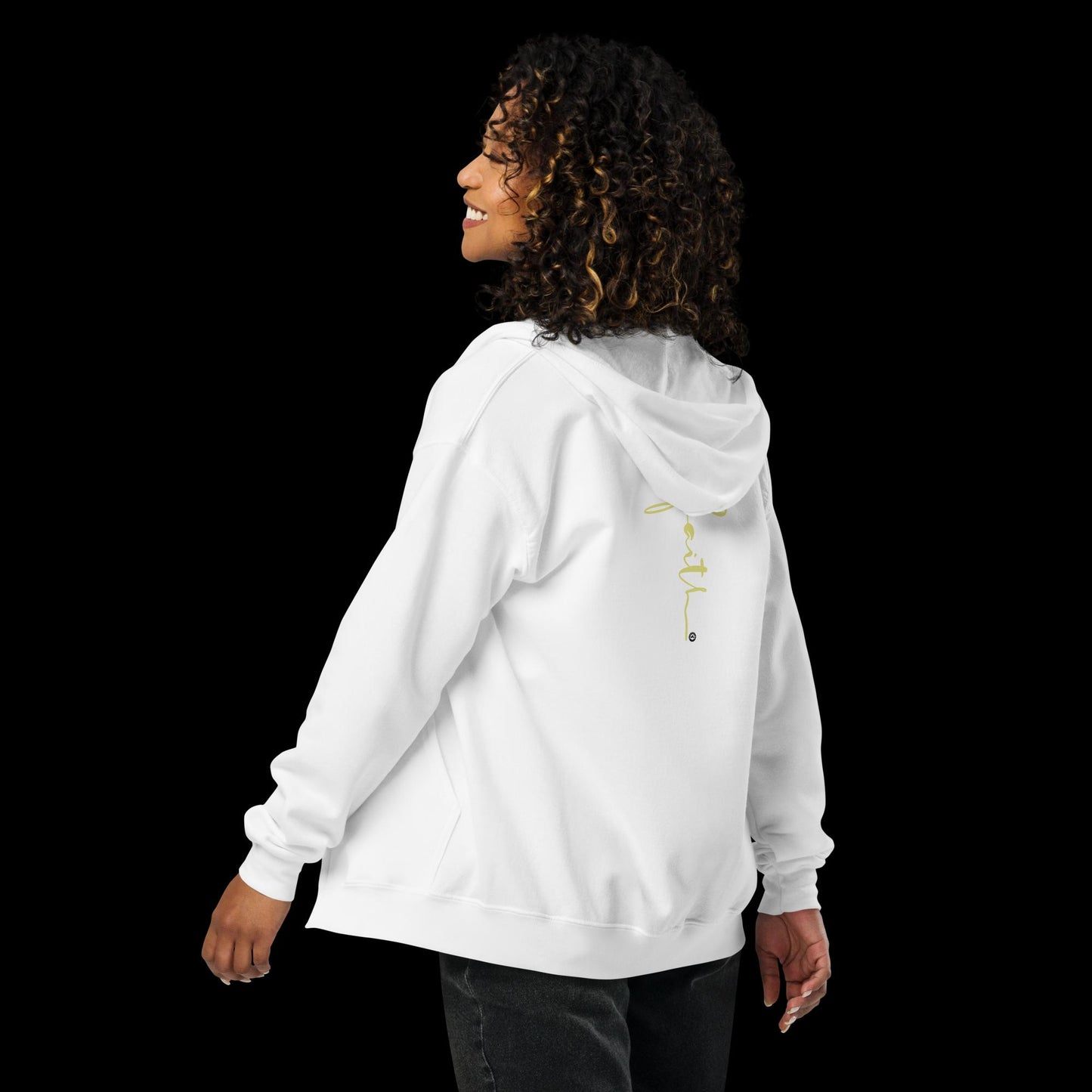 Faith Unisex heavy blend zip hoodie