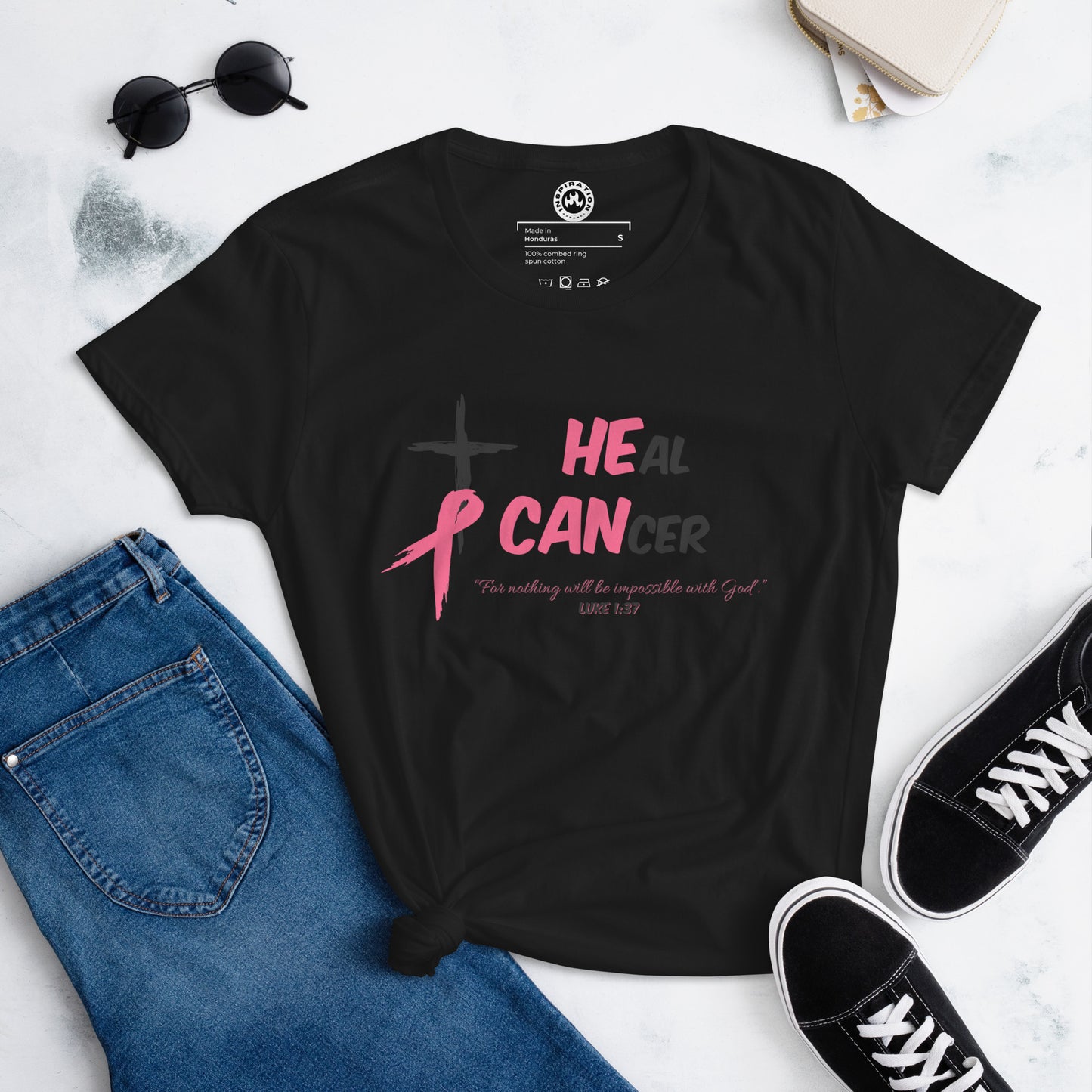 HEal CANcer  Women's short sleeve T-shirt