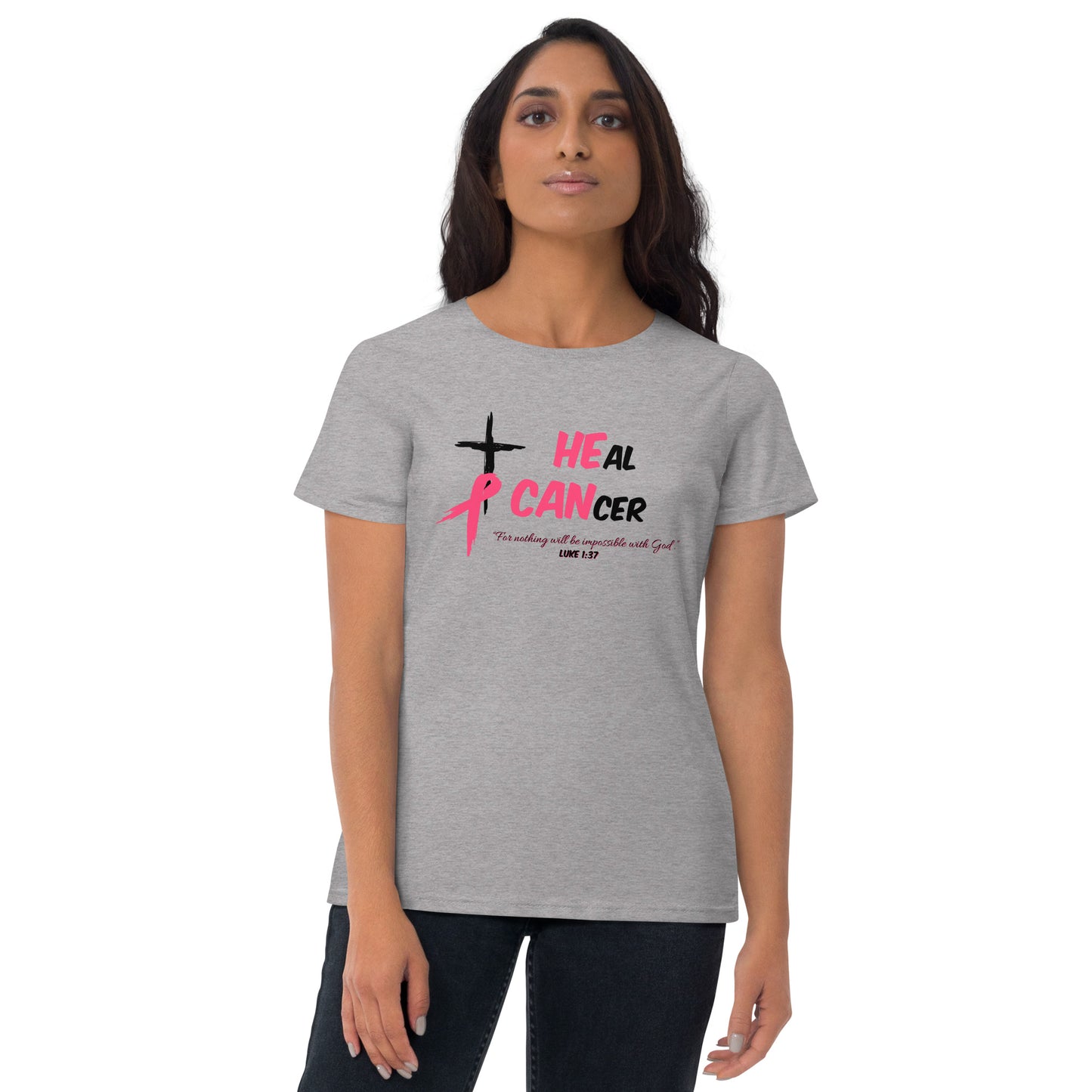 HEal CANcer  Women's short sleeve T-shirt