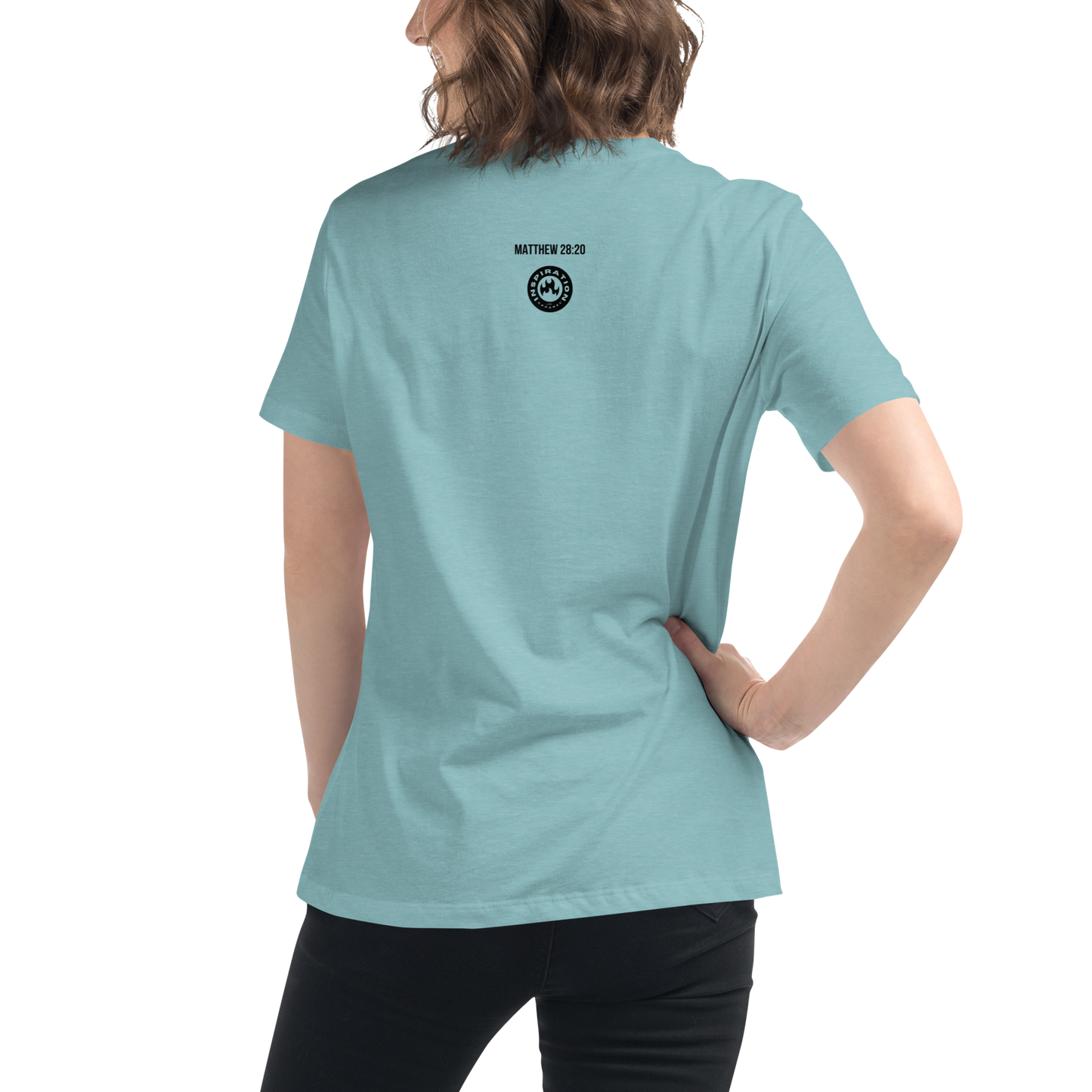 The Promise Matthew 28:20 I am with you always - Women's Relaxed T-Shirt