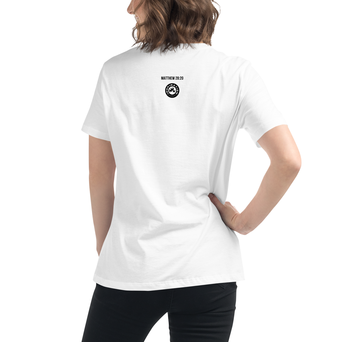 The Promise Matthew 28:20 I am with you always - Women's Relaxed T-Shirt