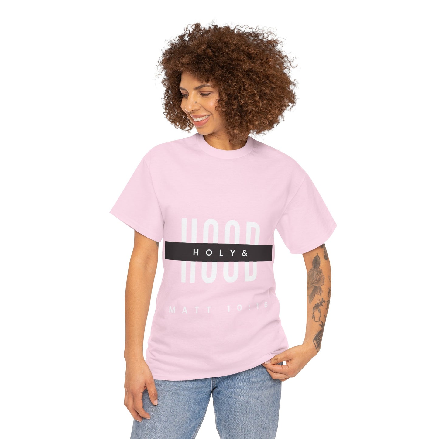 Holy & Hood -Unisex Heavy Cotton Tee