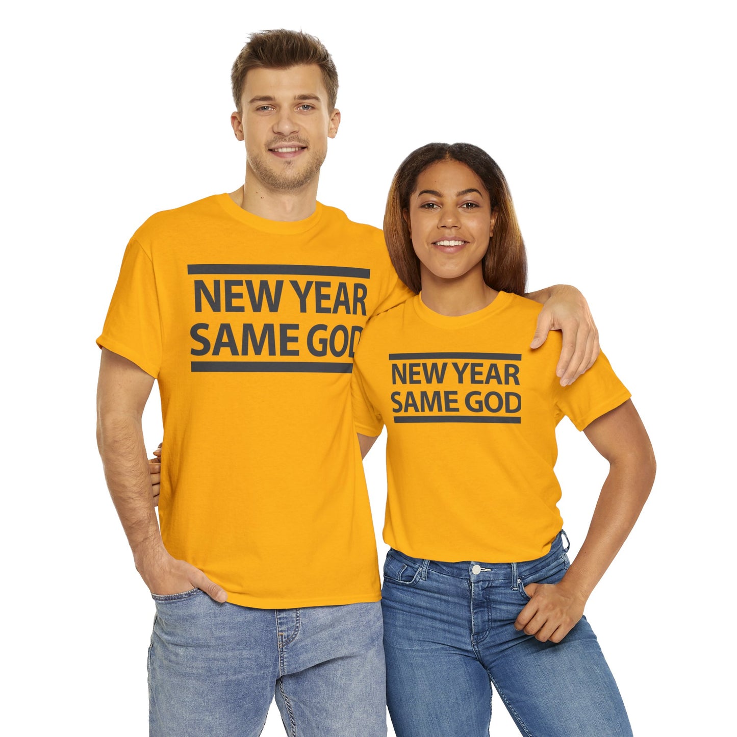 TWC New Year Same God-Unisex Heavy Cotton Tee