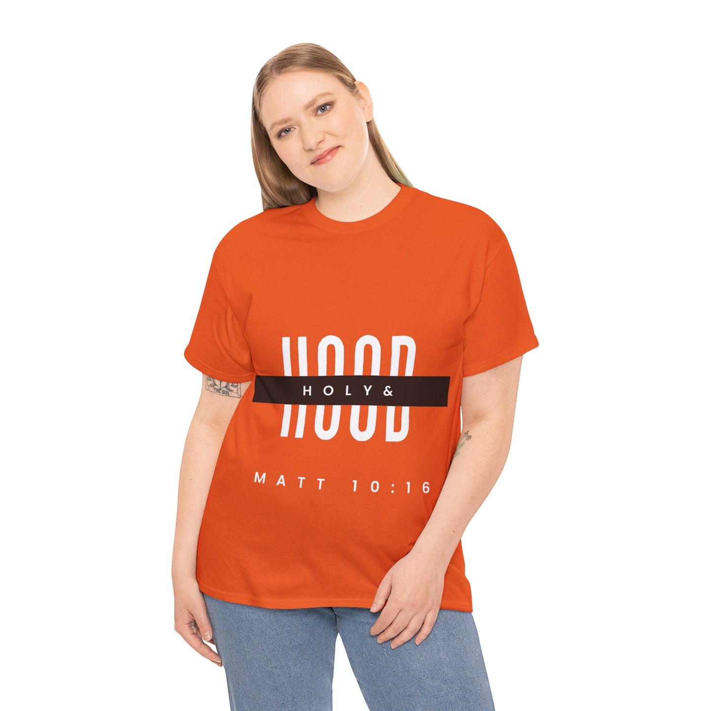Holy & Hood -Unisex Heavy Cotton Tee
