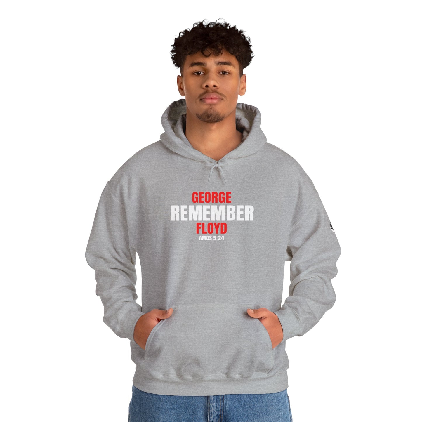 The Remember Series-George Floyd-Unisex Heavy Blend™ Hooded Sweatshirt