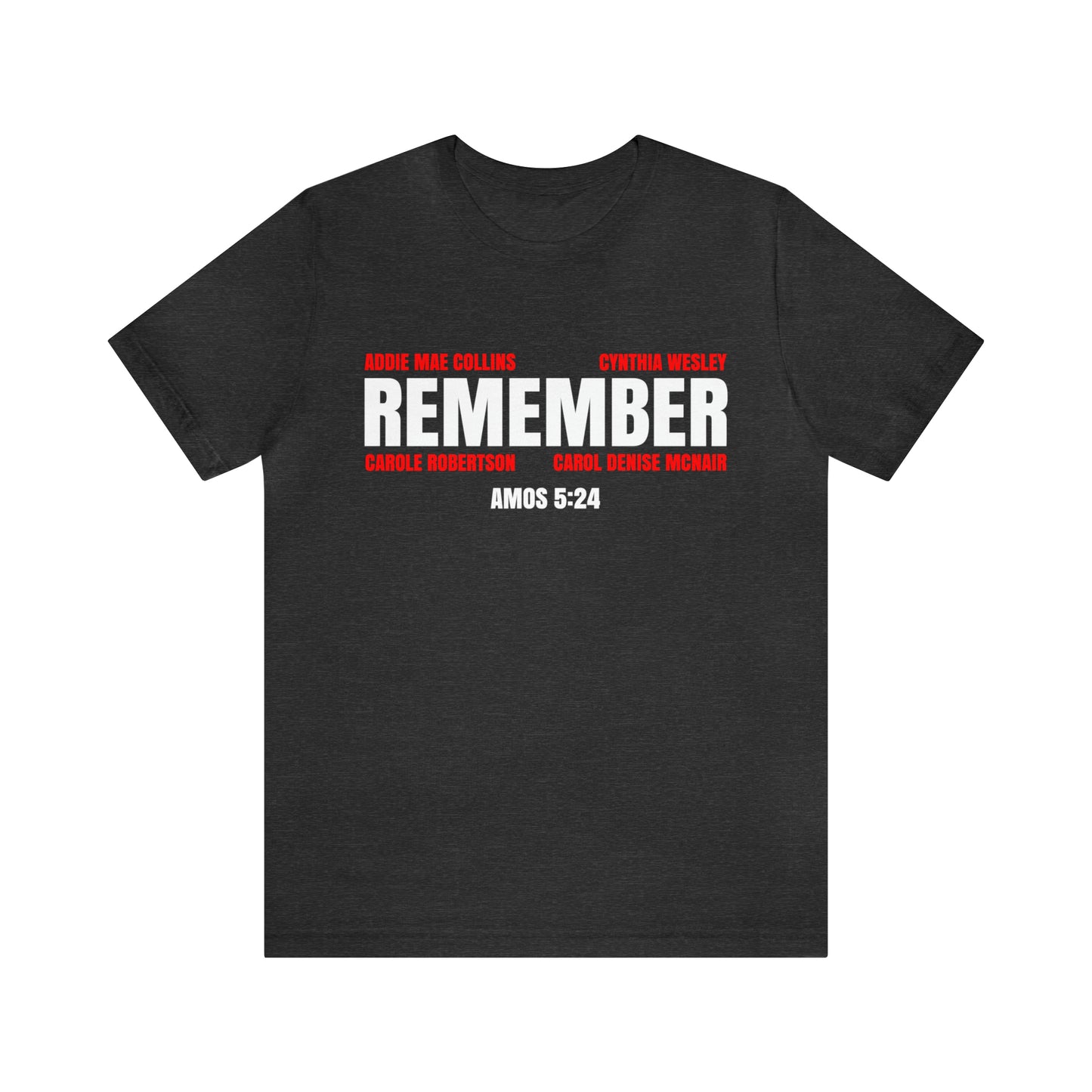 The Remember Series-16th Street Baptist Church Bombing-Unisex Jersey Short Sleeve Tee