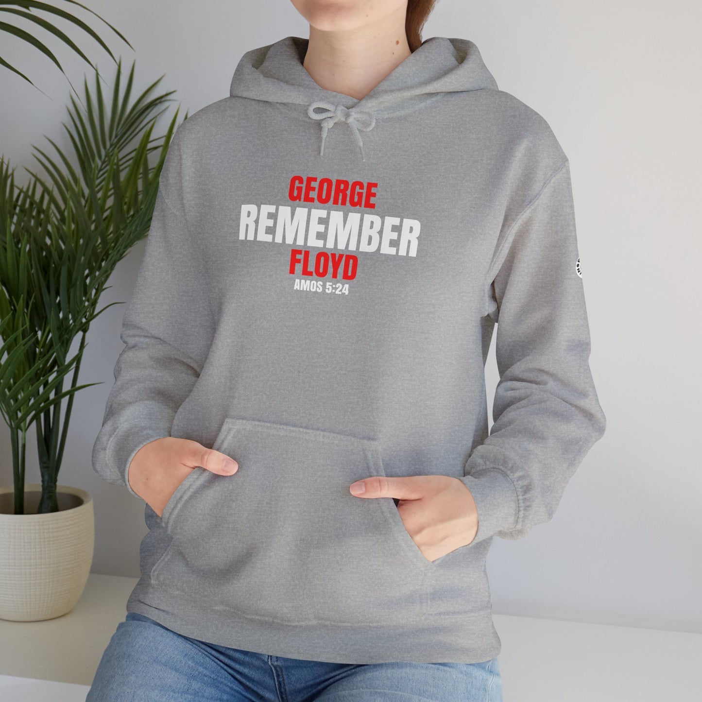 The Remember Series-George Floyd-Unisex Heavy Blend™ Hooded Sweatshirt