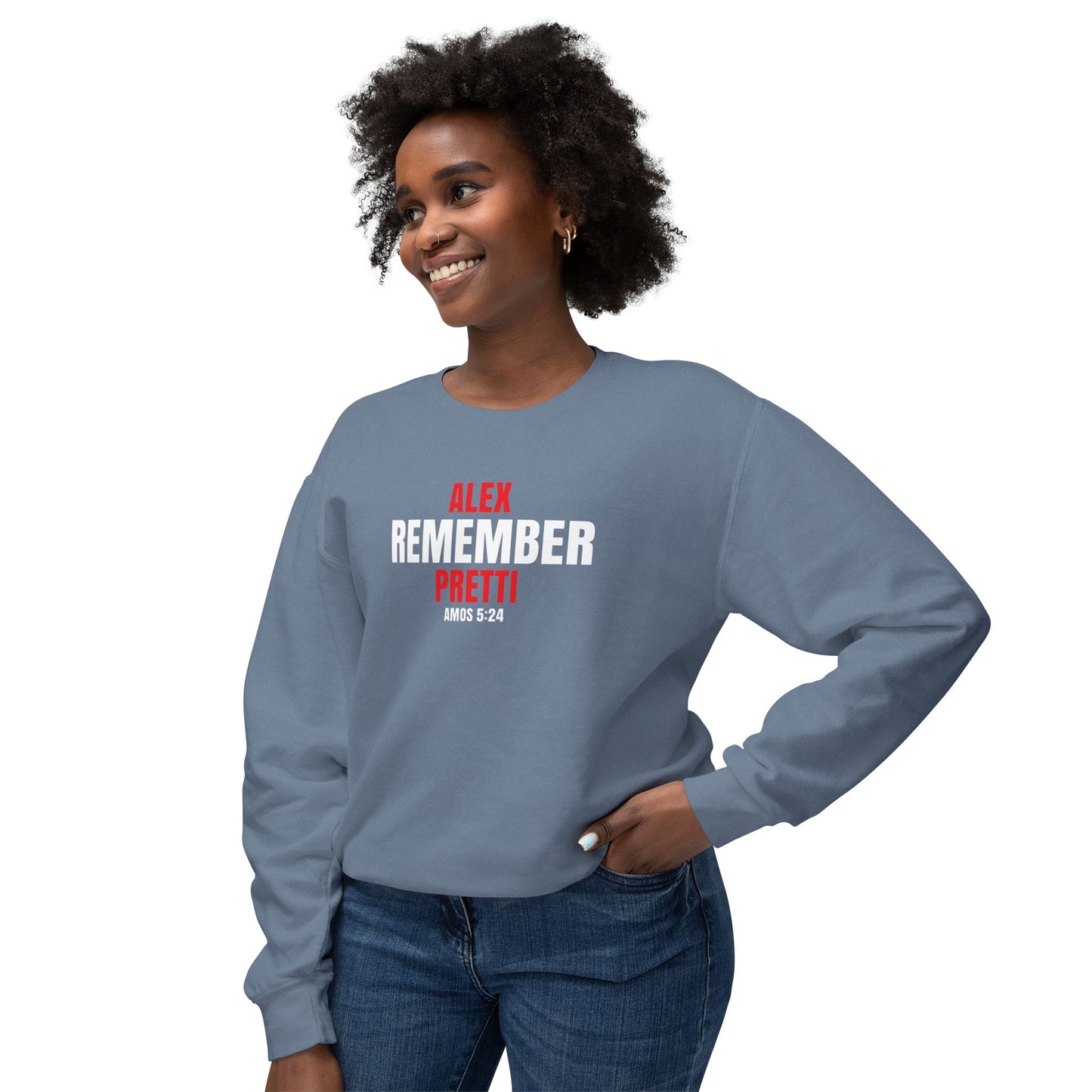 Remember Alex Pretti - 100% Cotton Sweatshirt