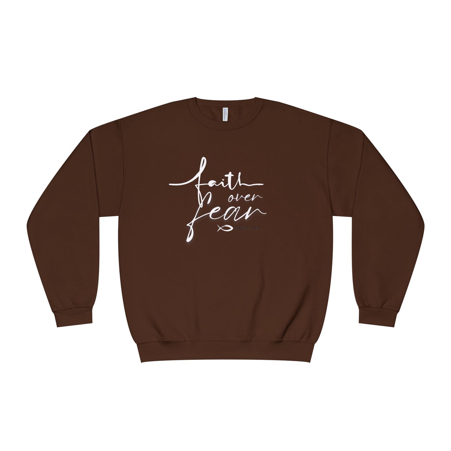 Faith Over Fear Pullover Sweatshirt
