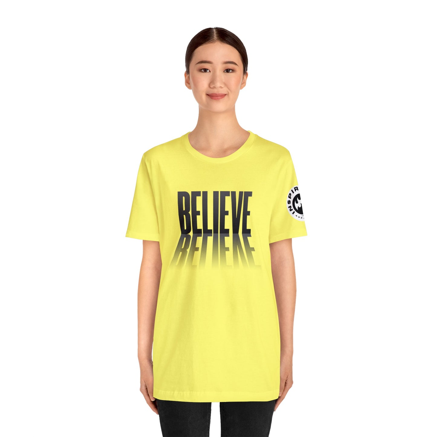 John 6:29 "Believe" Short Sleeve Tee