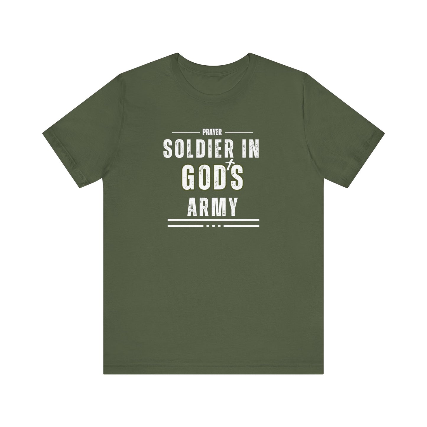 Prayer Soldier In God's Army - Unisex Jersey Short Sleeve Tee