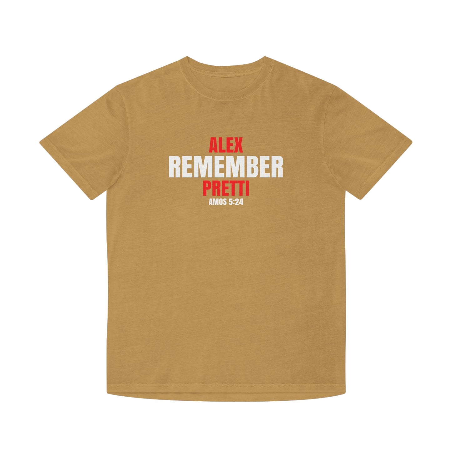 Remember Alex Pretti Memorial T‑Shirt - 100 % cotton