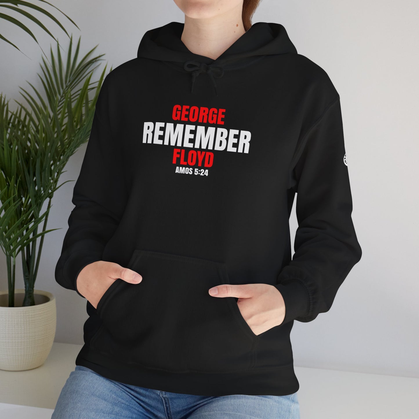 The Remember Series-George Floyd-Unisex Heavy Blend™ Hooded Sweatshirt