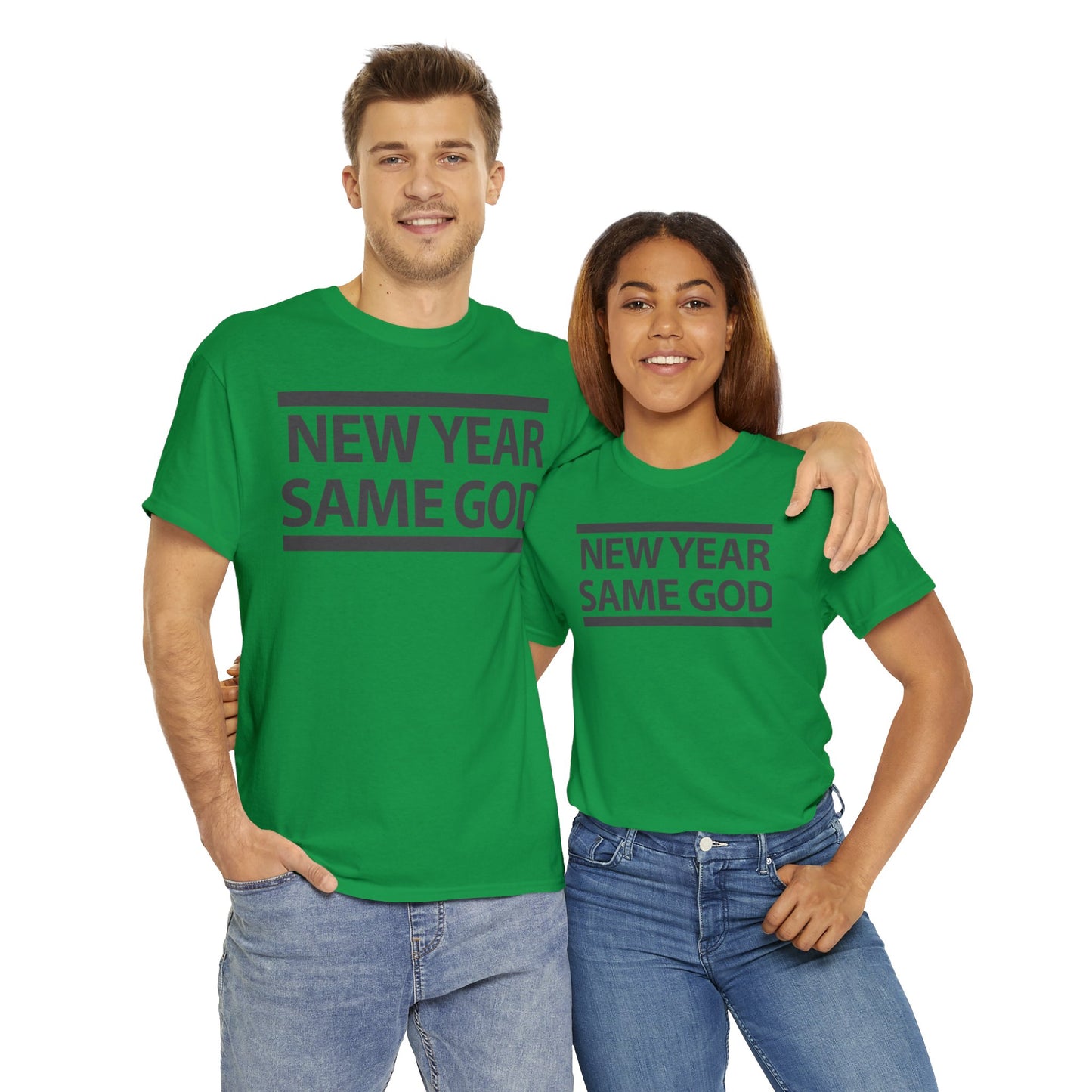 TWC New Year Same God-Unisex Heavy Cotton Tee
