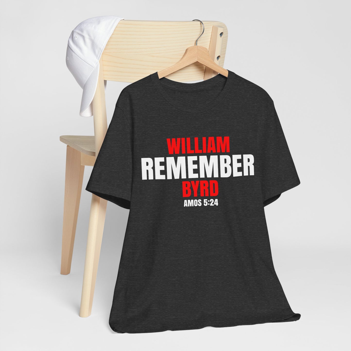 The Remember Series-William Byrd-Unisex Jersey Short Sleeve Tee