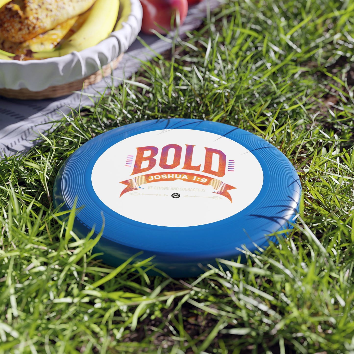 BOLD Joshua 1:9 Wham-O Frisbee