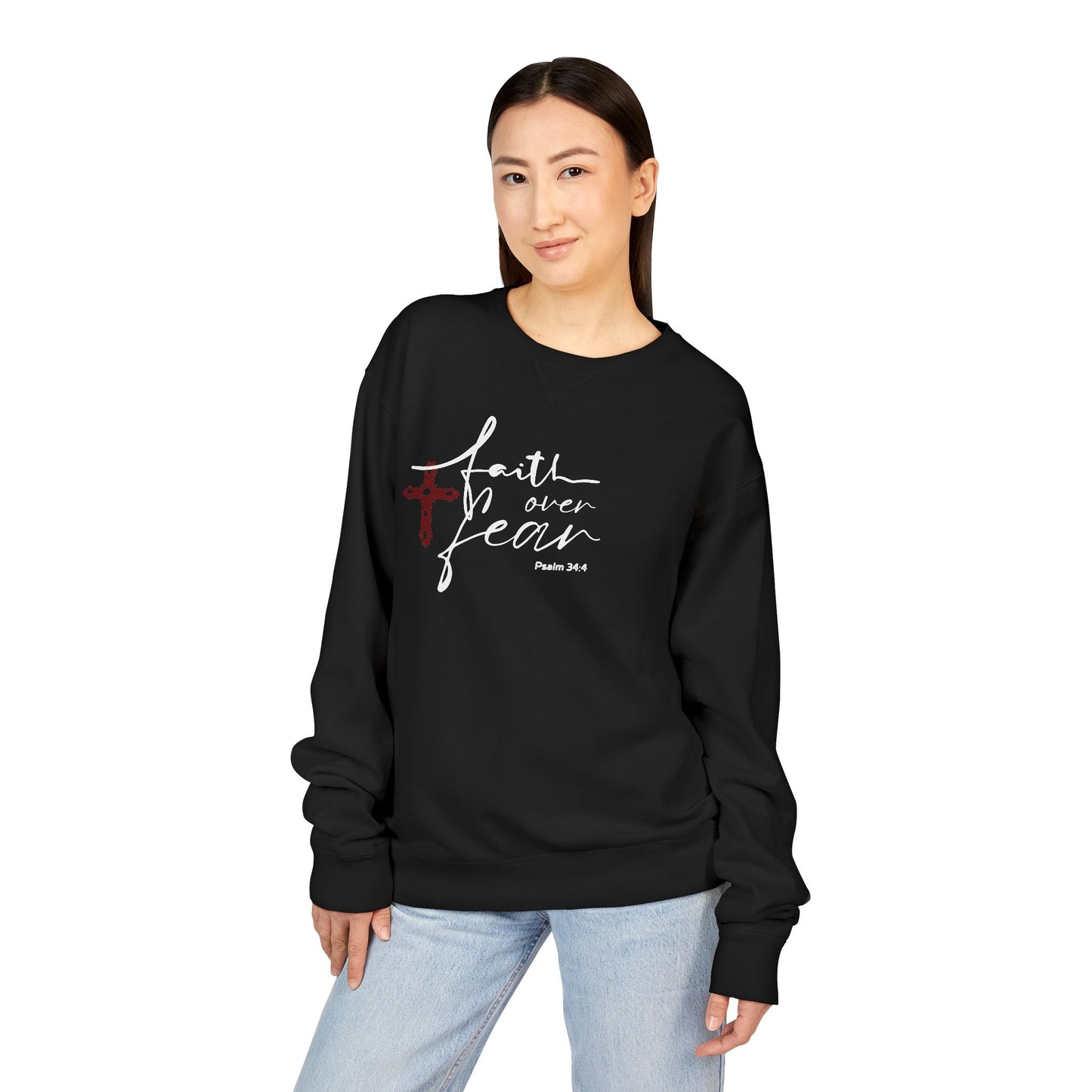Faith Over Fear Crewneck Sweatshirt