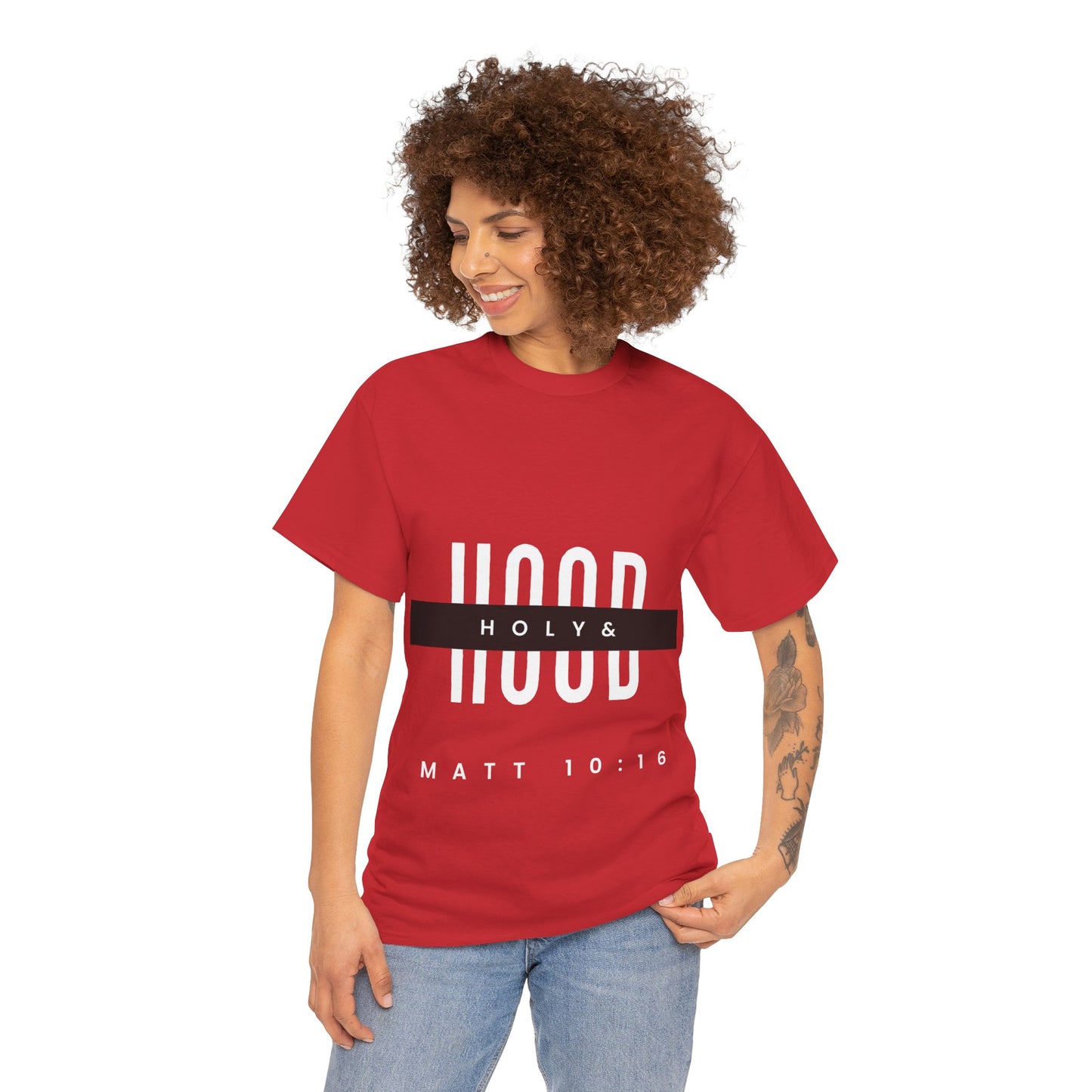 Holy & Hood -Unisex Heavy Cotton Tee
