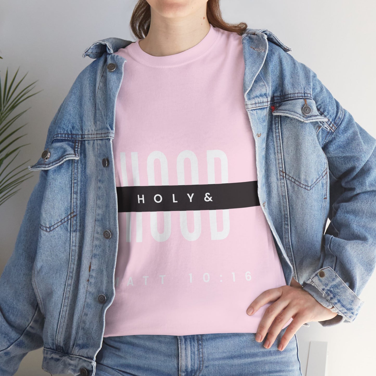 Holy & Hood -Unisex Heavy Cotton Tee