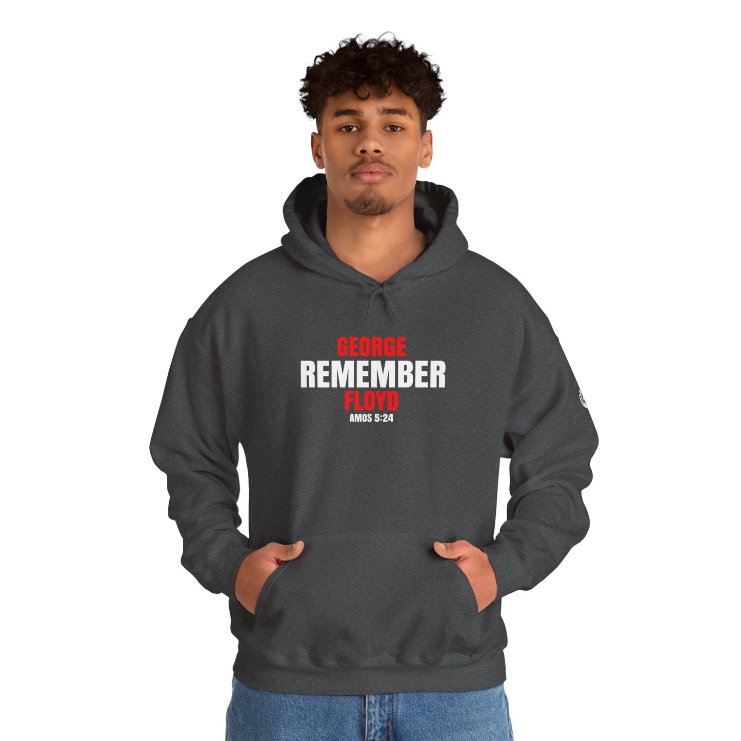 The Remember Series-George Floyd-Unisex Heavy Blend™ Hooded Sweatshirt