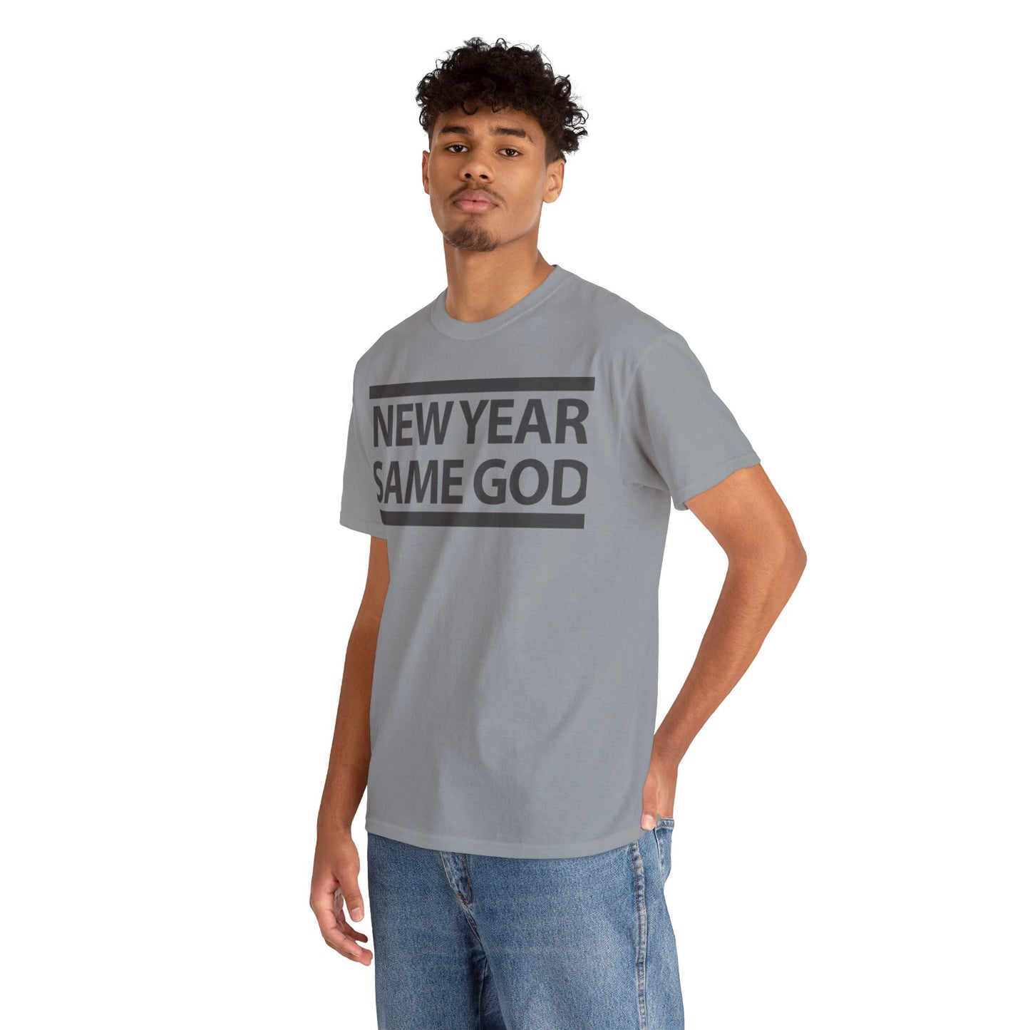 TWC New Year Same God-Unisex Heavy Cotton Tee