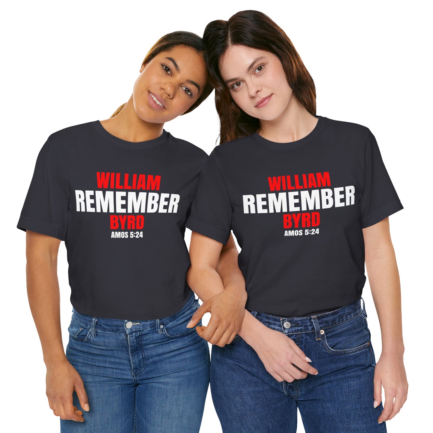 The Remember Series-William Byrd-Unisex Jersey Short Sleeve Tee
