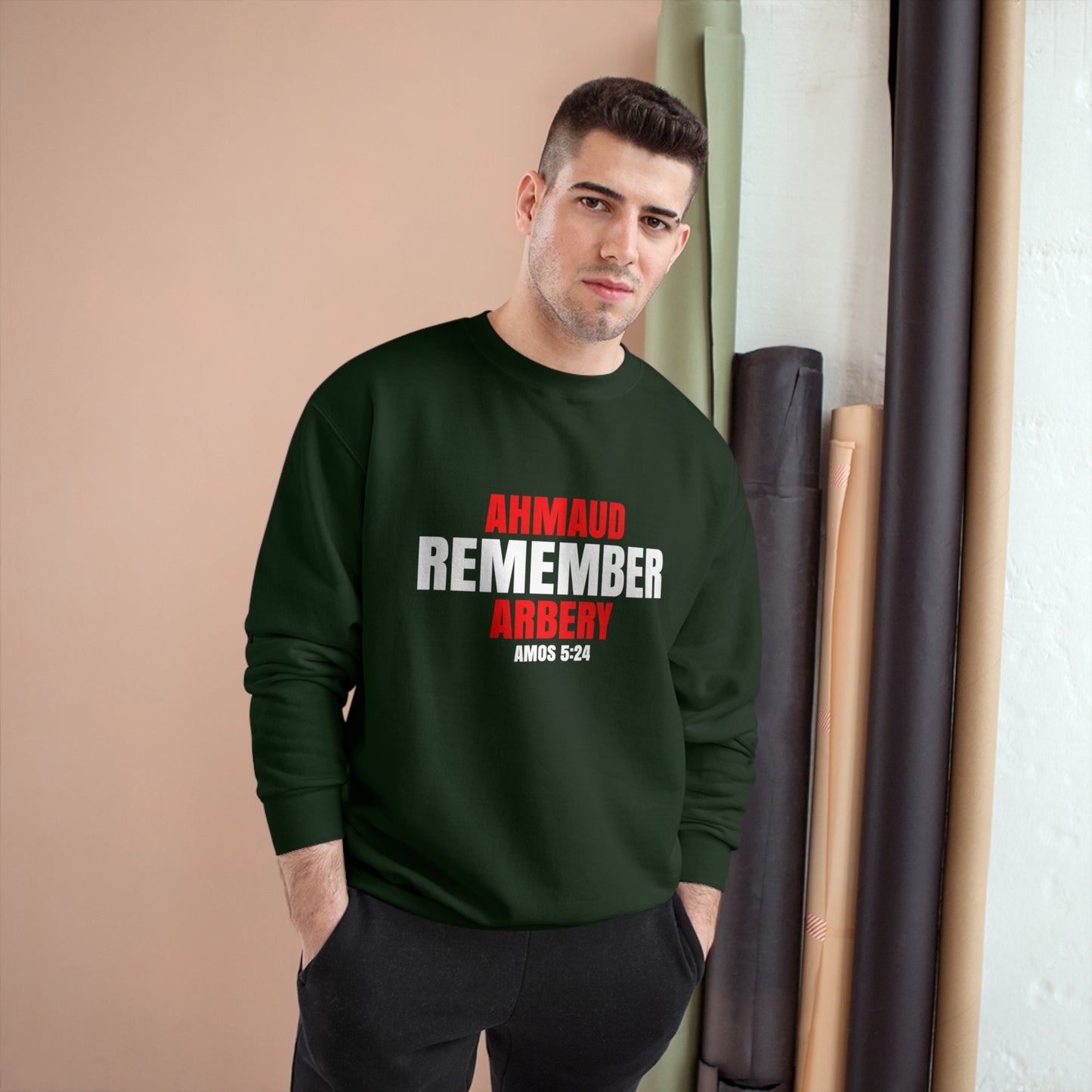 The Remember Series-Ahmaud Arbery-Champion Sweatshirt