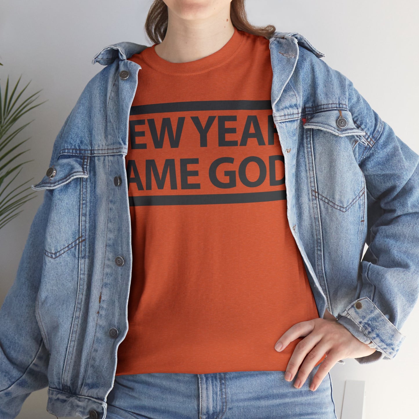 TWC New Year Same God-Unisex Heavy Cotton Tee