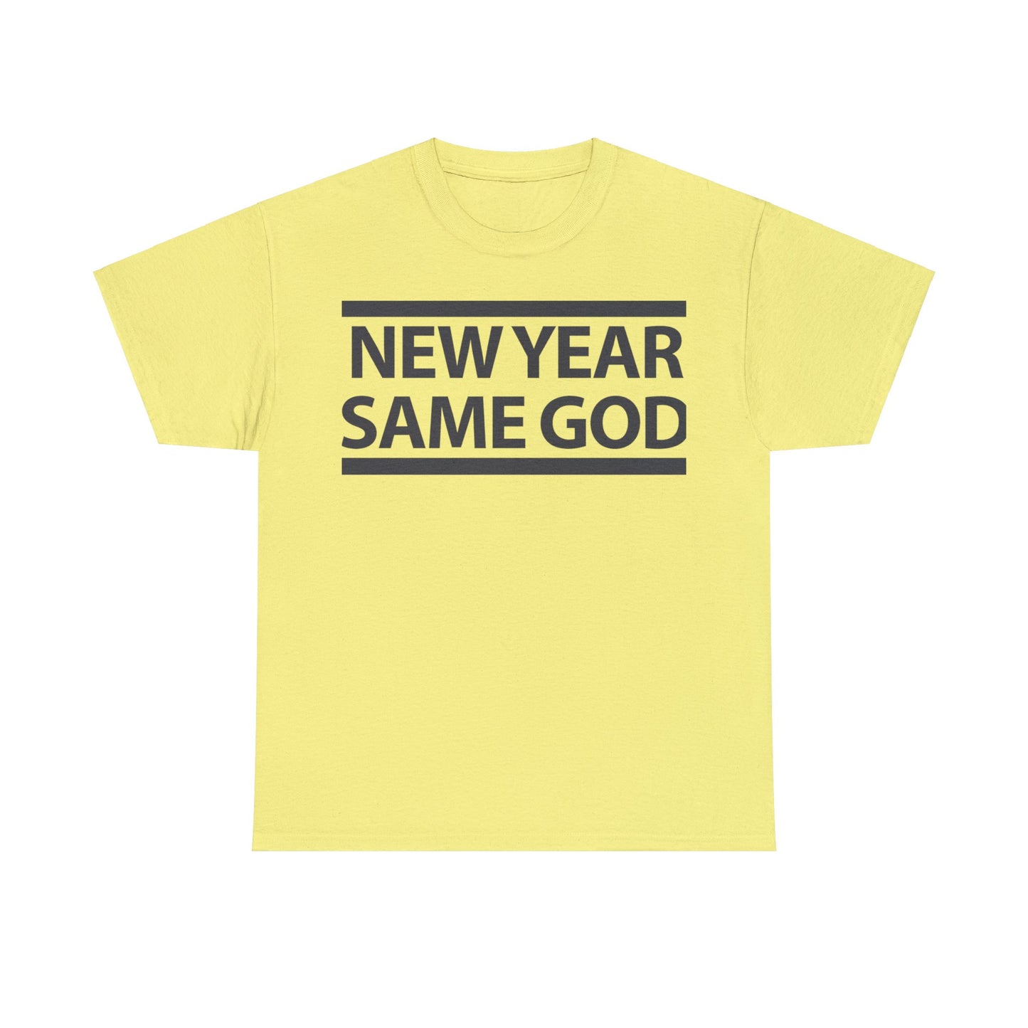 TWC New Year Same God-Unisex Heavy Cotton Tee