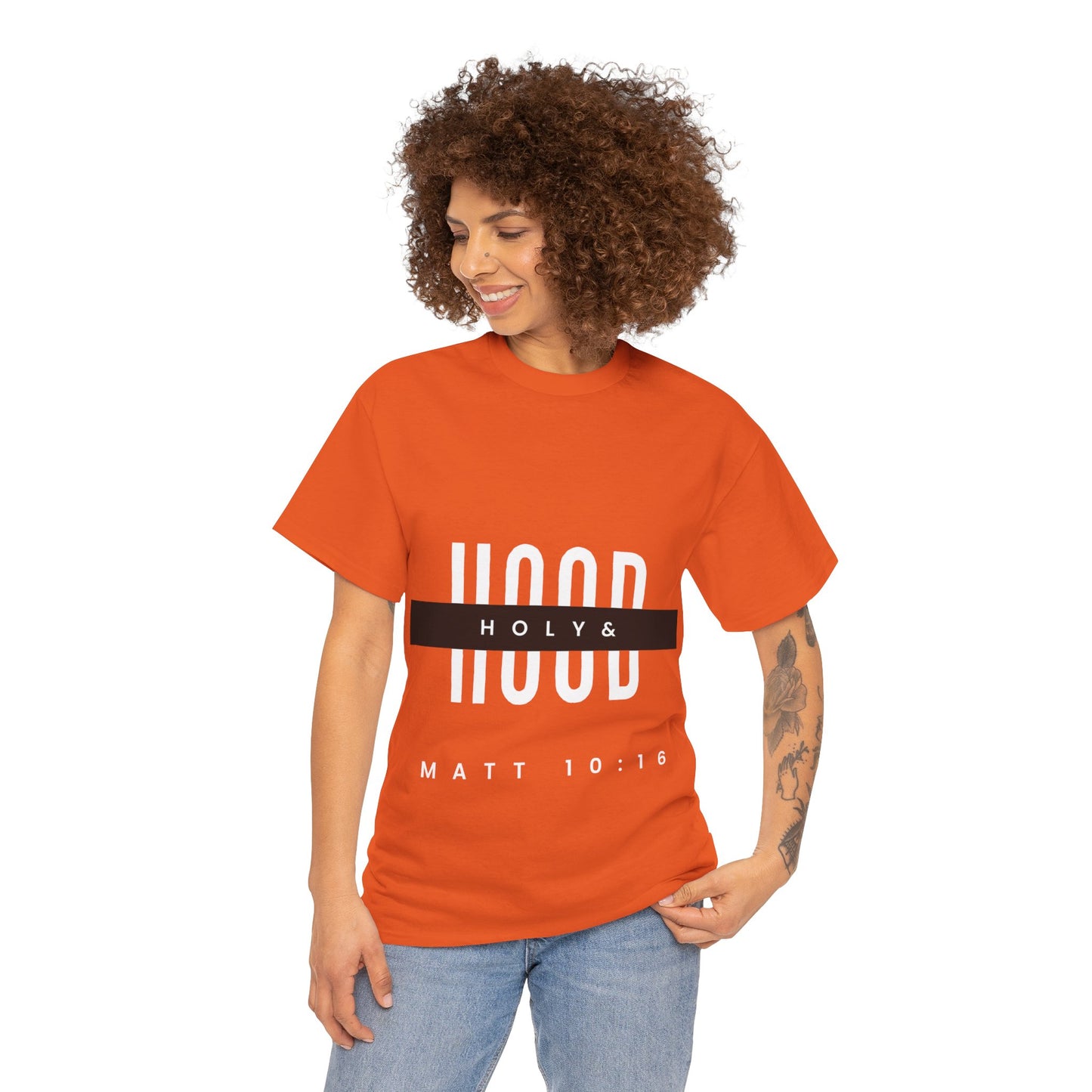 Holy & Hood -Unisex Heavy Cotton Tee